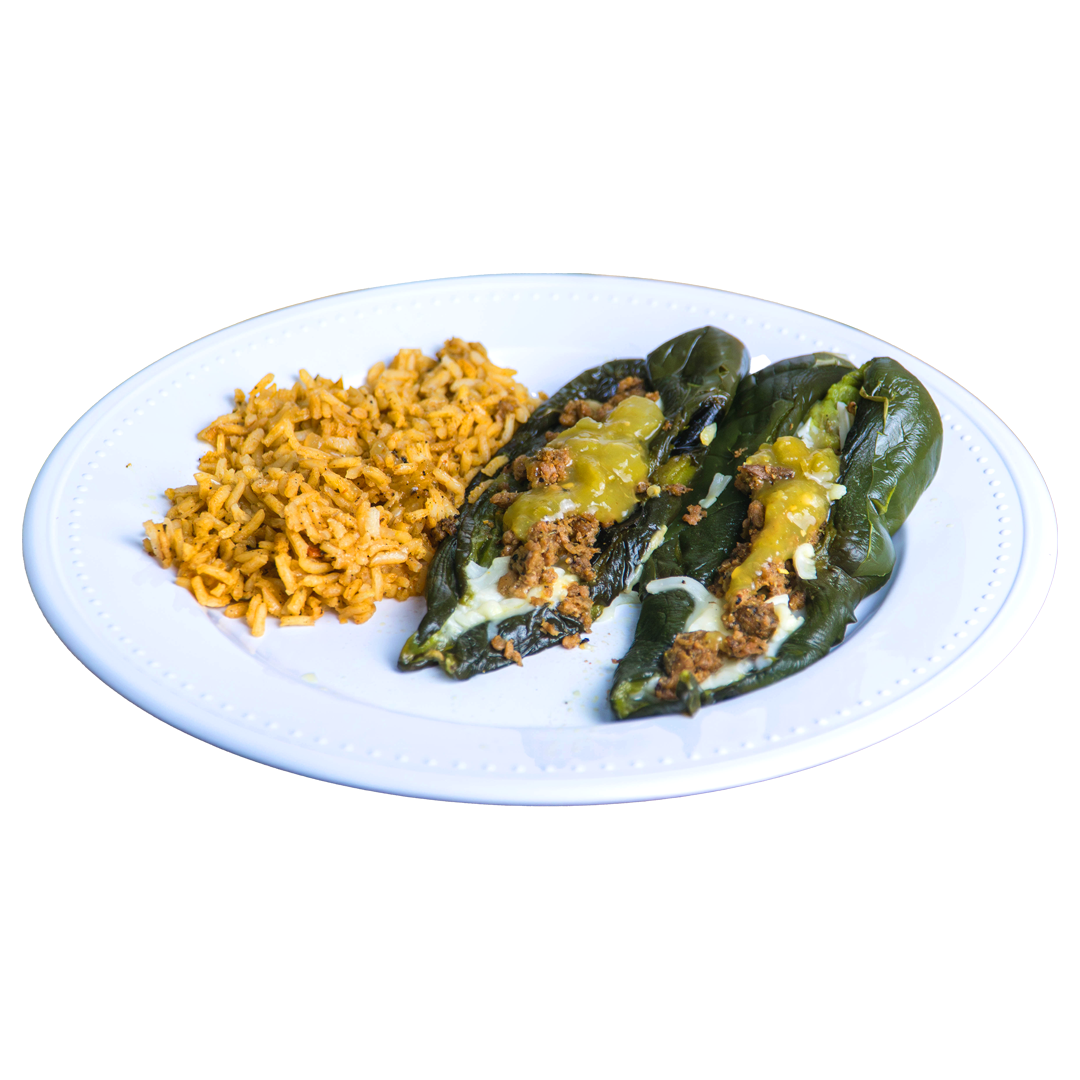 Plant Ivy vegan chile relleno
